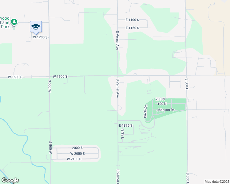 map of restaurants, bars, coffee shops, grocery stores, and more near 1620 South Vernal Avenue in Vernal