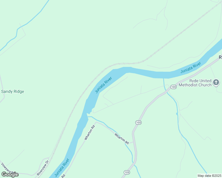 map of restaurants, bars, coffee shops, grocery stores, and more near R-15 Wisteria Lane in McVeytown