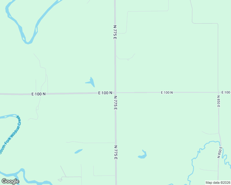 map of restaurants, bars, coffee shops, grocery stores, and more near 1103 North 775 East in Lafayette