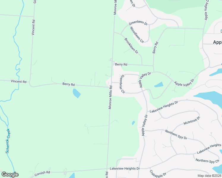 map of restaurants, bars, coffee shops, grocery stores, and more near County Road 3 in Howard