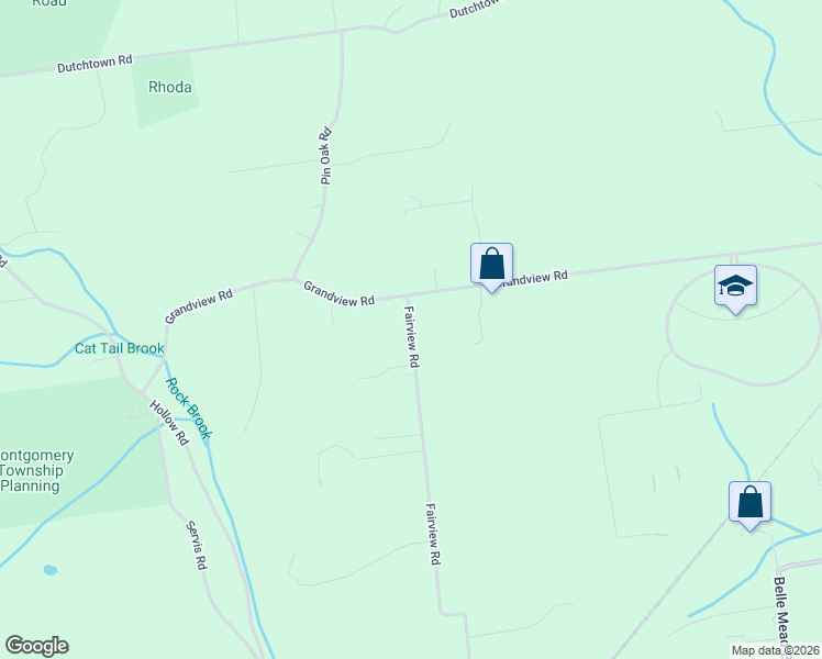 map of restaurants, bars, coffee shops, grocery stores, and more near 192 Fairview Road in Montgomery