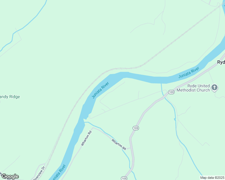 map of restaurants, bars, coffee shops, grocery stores, and more near R-15 Wisteria Lane in McVeytown