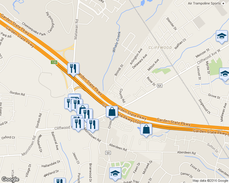 map of restaurants, bars, coffee shops, grocery stores, and more near in 