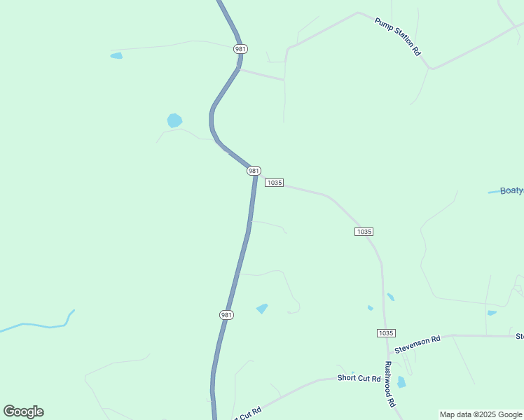map of restaurants, bars, coffee shops, grocery stores, and more near 2869 Pennsylvania 981 in New Alexandria