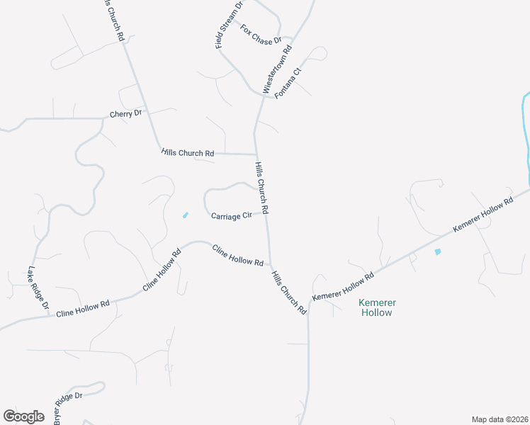 map of restaurants, bars, coffee shops, grocery stores, and more near 3399 Hills Church Road in Export