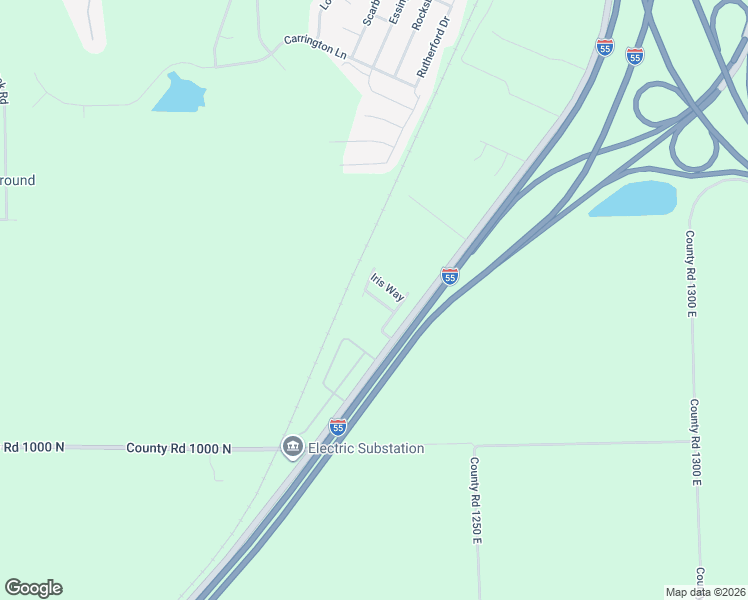 map of restaurants, bars, coffee shops, grocery stores, and more near 3710 Daffodil Drive in Bloomington