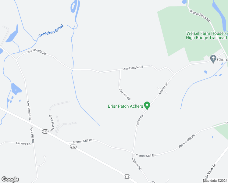 map of restaurants, bars, coffee shops, grocery stores, and more near 65 Foxhill Road in Quakertown