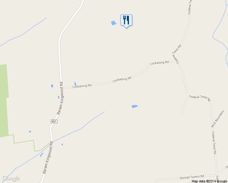 map of restaurants, bars, coffee shops, grocery stores, and more near 41 Lockatong Rd in Stockton