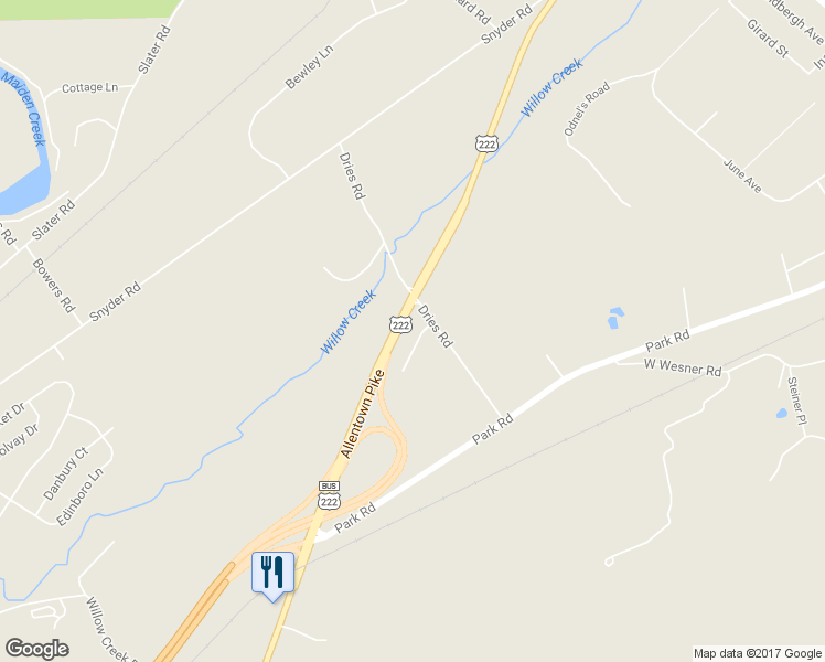 map of restaurants, bars, coffee shops, grocery stores, and more near 9 Grube Lane in Reading