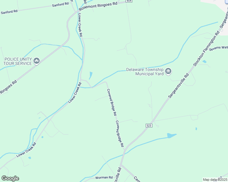 map of restaurants, bars, coffee shops, grocery stores, and more near 38 Covered Bridge Road in Stockton