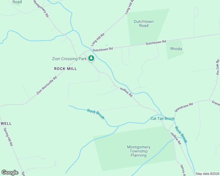 map of restaurants, bars, coffee shops, grocery stores, and more near 522 Hollow Road in Montgomery