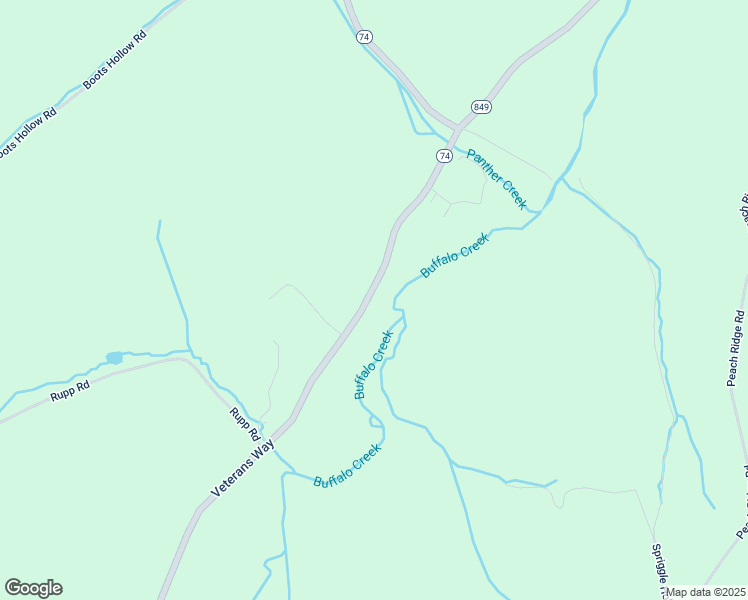 map of restaurants, bars, coffee shops, grocery stores, and more near 5033 Veterans Way in Elliottsburg