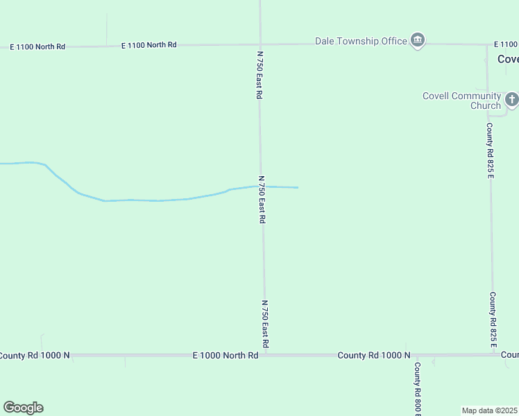 map of restaurants, bars, coffee shops, grocery stores, and more near 10554 North 750 East Road in Bloomington