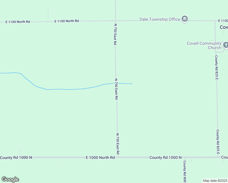 map of restaurants, bars, coffee shops, grocery stores, and more near 10554 North 750 East Road in Bloomington