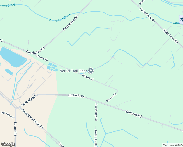 map of restaurants, bars, coffee shops, grocery stores, and more near 21260 Hawes Road in Anderson