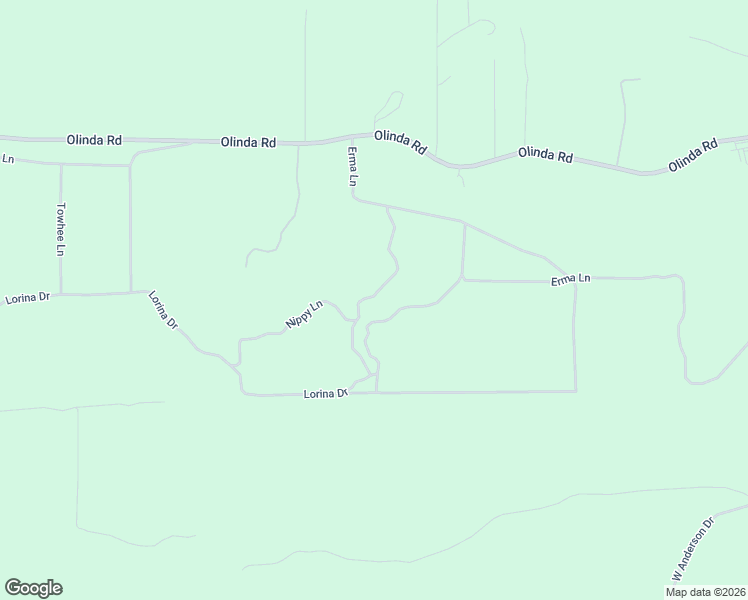 map of restaurants, bars, coffee shops, grocery stores, and more near 5073 Nippy Lane in Anderson
