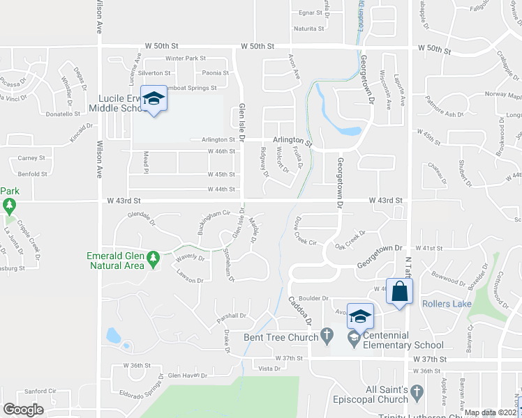map of restaurants, bars, coffee shops, grocery stores, and more near 2016 Tonopas Court in Loveland