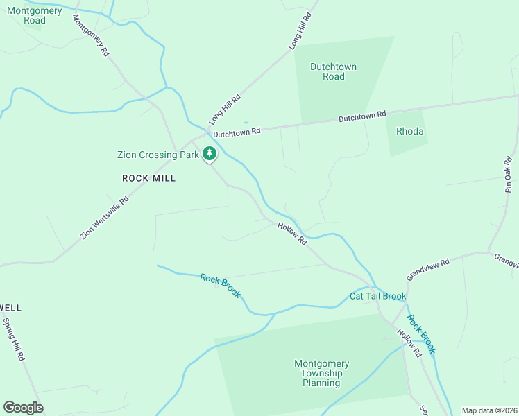 map of restaurants, bars, coffee shops, grocery stores, and more near 522 Hollow Road in Montgomery