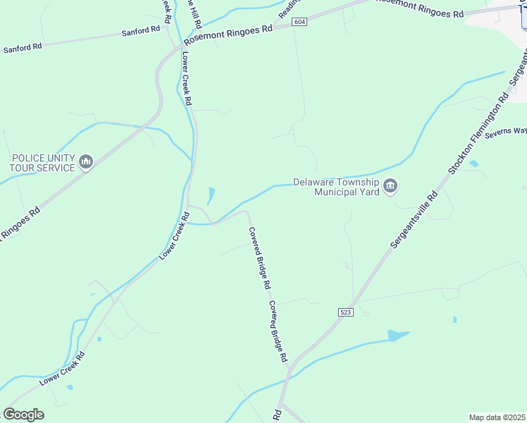 map of restaurants, bars, coffee shops, grocery stores, and more near 38 Covered Bridge Road in Stockton