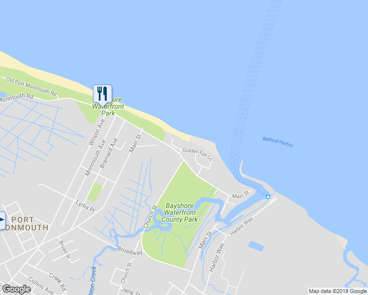 map of restaurants, bars, coffee shops, grocery stores, and more near 30 Golden Eye Lane in Middletown