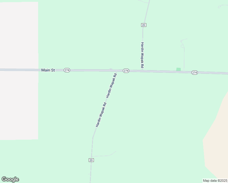 map of restaurants, bars, coffee shops, grocery stores, and more near 16312 Hardin Wapak Road in Anna