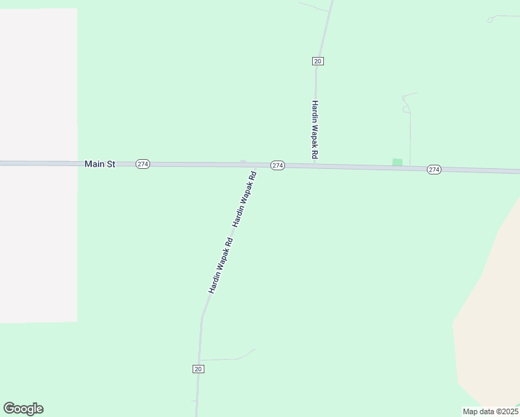 map of restaurants, bars, coffee shops, grocery stores, and more near 16312 Hardin Wapak Road in Anna