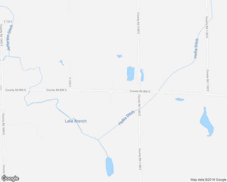 map of restaurants, bars, coffee shops, grocery stores, and more near 10998 County Road 800 South in Upland