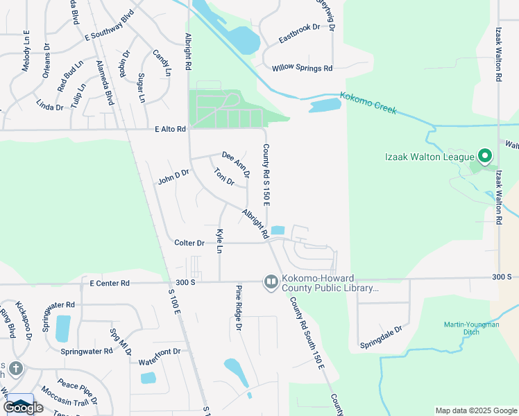 map of restaurants, bars, coffee shops, grocery stores, and more near in Kokomo