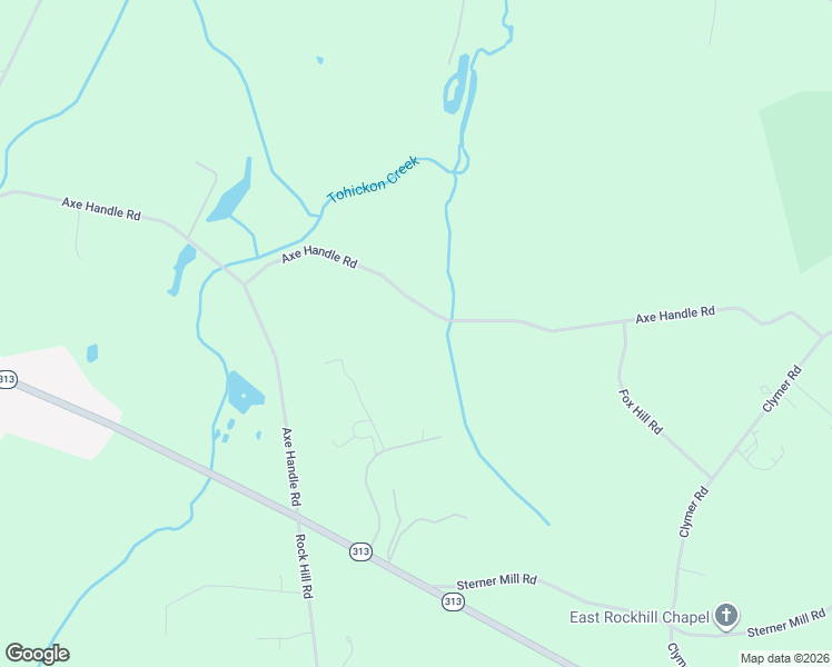 map of restaurants, bars, coffee shops, grocery stores, and more near 4461 Axe Handle Road in Quakertown