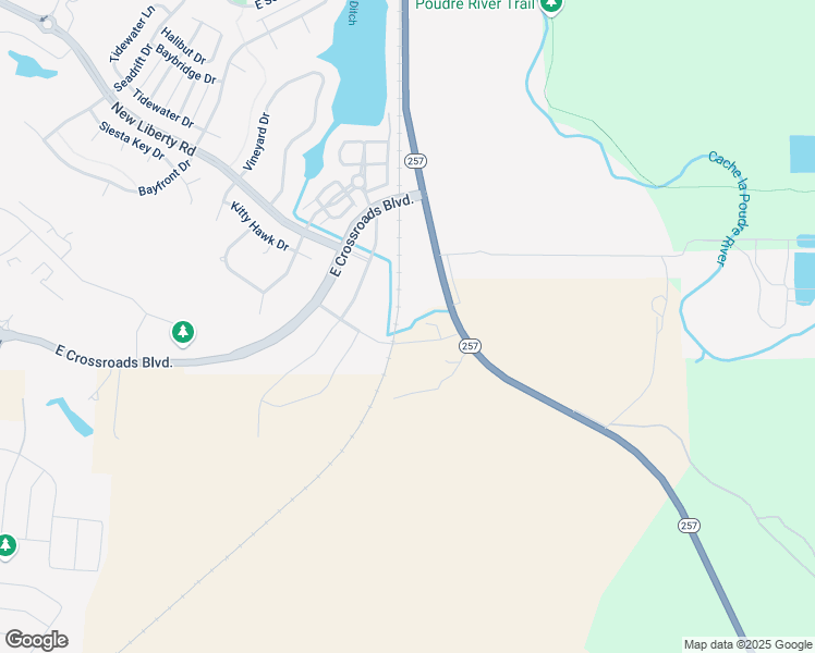 map of restaurants, bars, coffee shops, grocery stores, and more near 8944 County Road 62 in Windsor