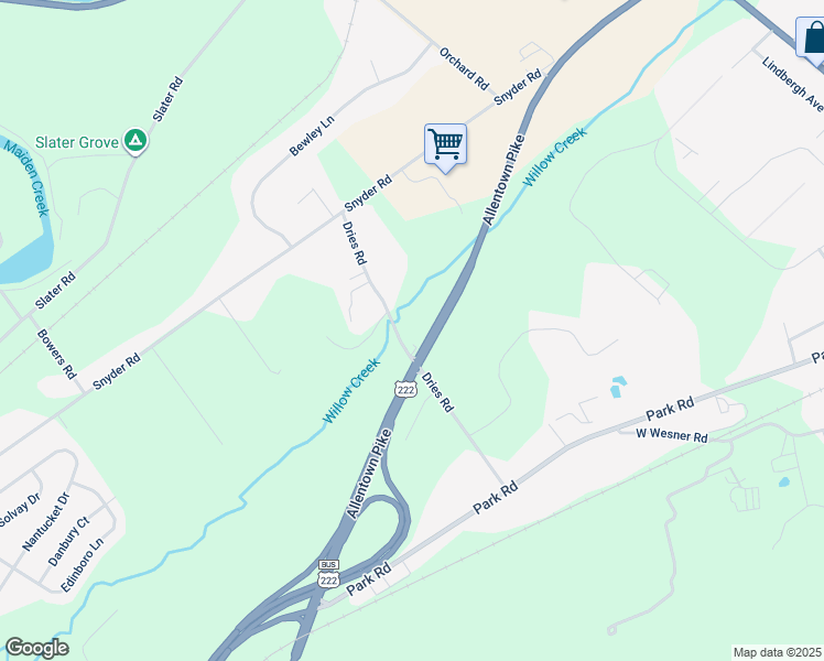 map of restaurants, bars, coffee shops, grocery stores, and more near in Blandon