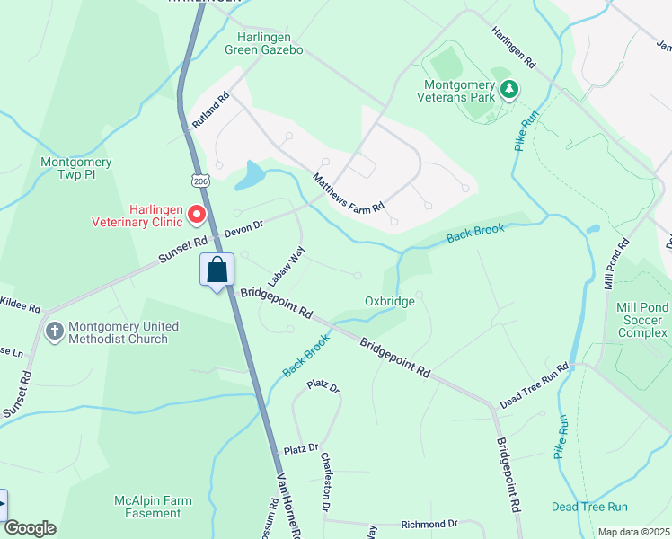 map of restaurants, bars, coffee shops, grocery stores, and more near 22 Derby Chase Court in Montgomery