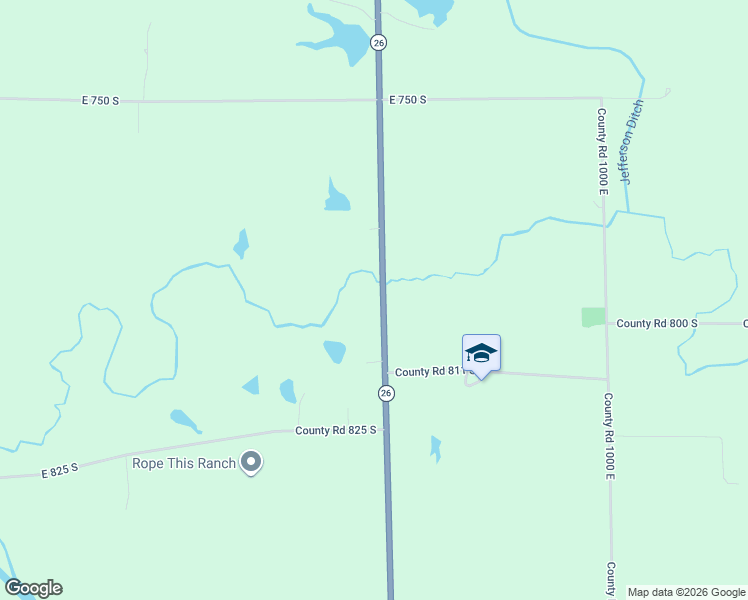 map of restaurants, bars, coffee shops, grocery stores, and more near 7902-7960 S 950 E in Upland