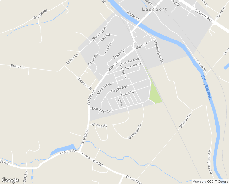 map of restaurants, bars, coffee shops, grocery stores, and more near 404 Degler Avenue in Leesport