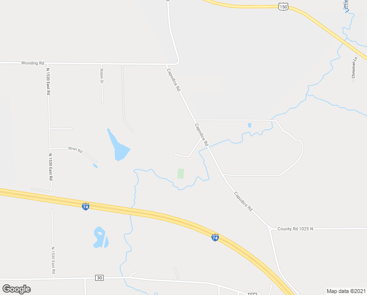 map of restaurants, bars, coffee shops, grocery stores, and more near 2827 Capodice Road in Bloomington