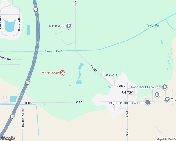 map of restaurants, bars, coffee shops, grocery stores, and more near 402 Fawn Drive in Kokomo