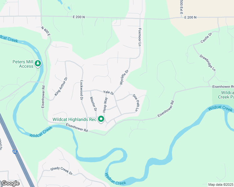 map of restaurants, bars, coffee shops, grocery stores, and more near 4809 Doe Path Ln in Lafayette
