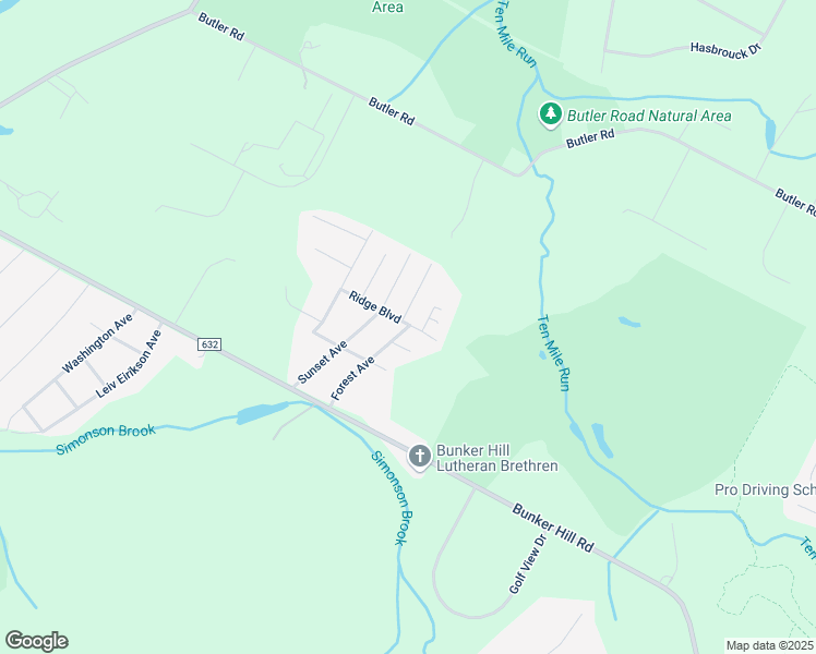 map of restaurants, bars, coffee shops, grocery stores, and more near 66 Forest Avenue in Princeton