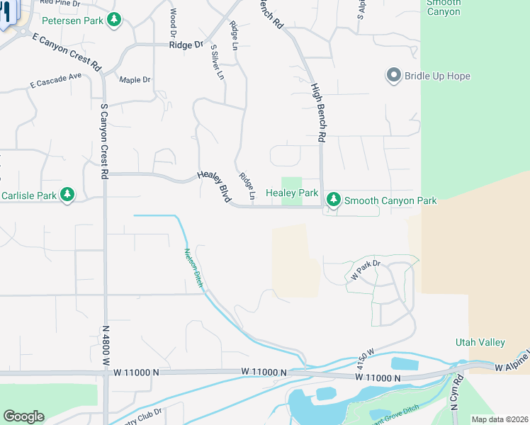 map of restaurants, bars, coffee shops, grocery stores, and more near 931 Healey Homestead Circle in Alpine