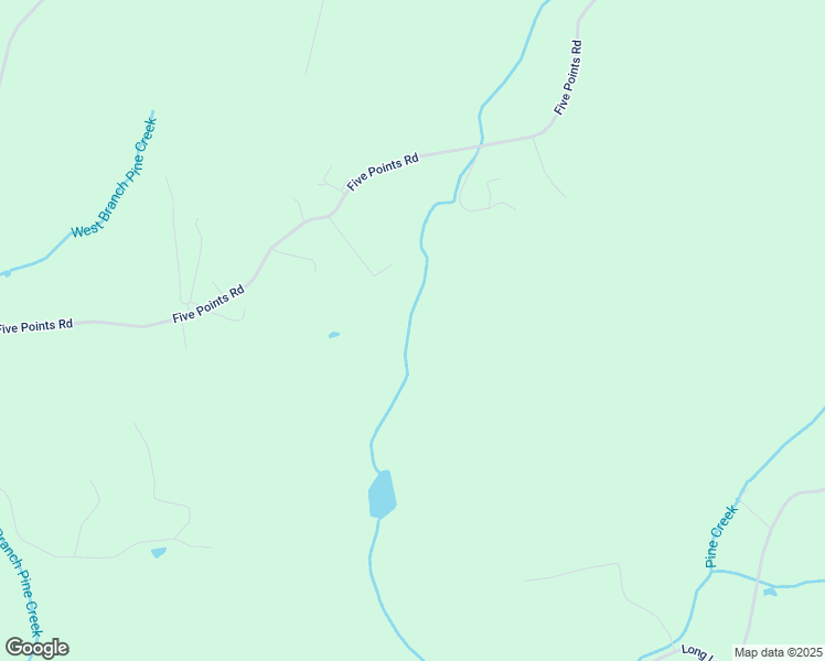 map of restaurants, bars, coffee shops, grocery stores, and more near Five Points Road in Berks County