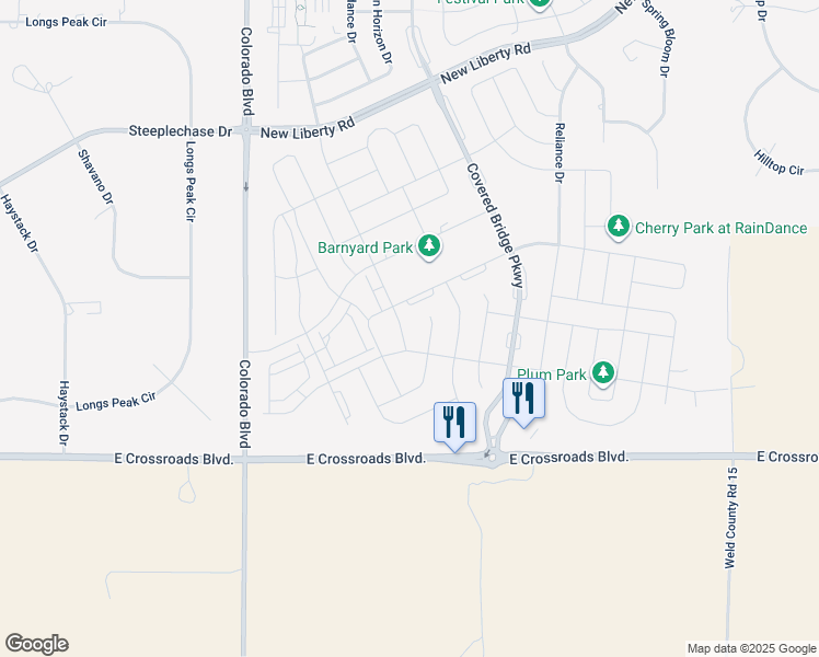 map of restaurants, bars, coffee shops, grocery stores, and more near 2109 Autumn Moon Drive in Windsor