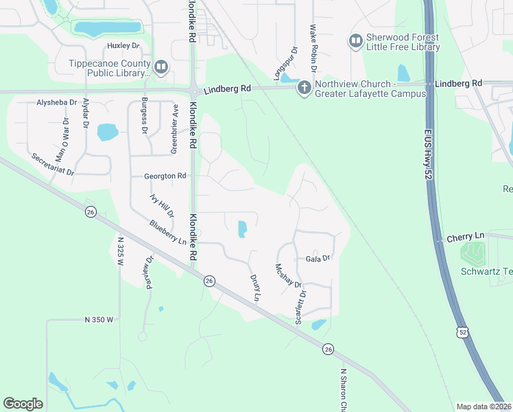 map of restaurants, bars, coffee shops, grocery stores, and more near 222 East Pine Avenue in West Lafayette