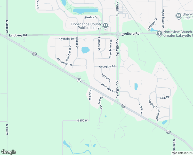 map of restaurants, bars, coffee shops, grocery stores, and more near 188 Blueberry Ln in West Lafayette