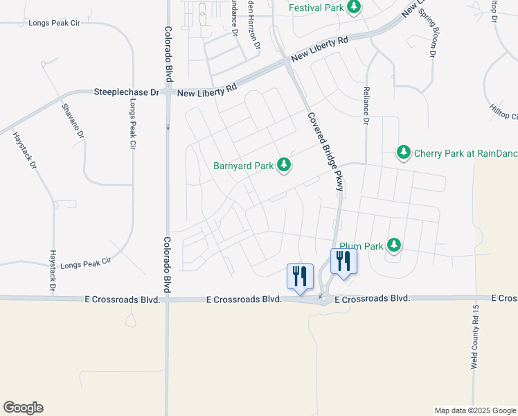 map of restaurants, bars, coffee shops, grocery stores, and more near 2109 Autumn Moon Drive in Windsor