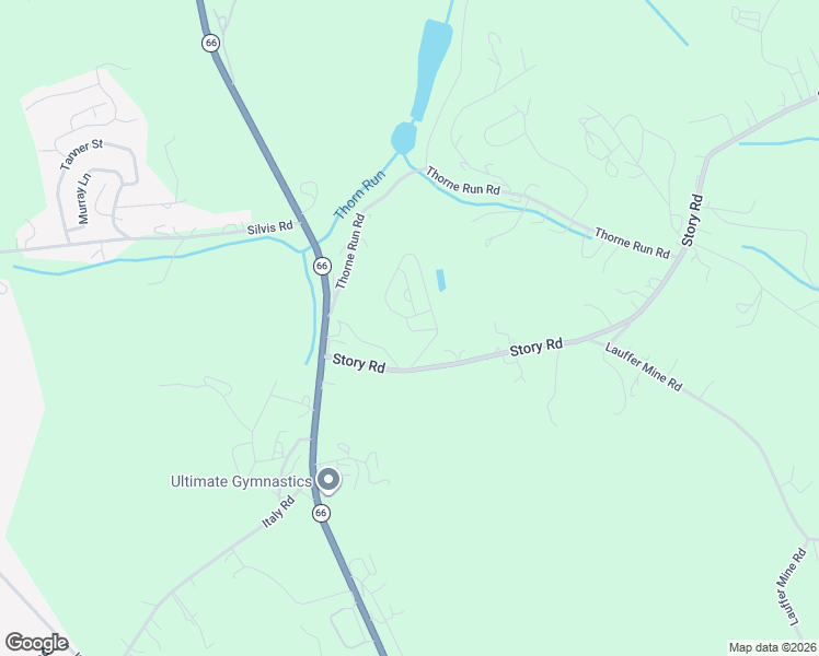 map of restaurants, bars, coffee shops, grocery stores, and more near 187 Forbes Drive in Export