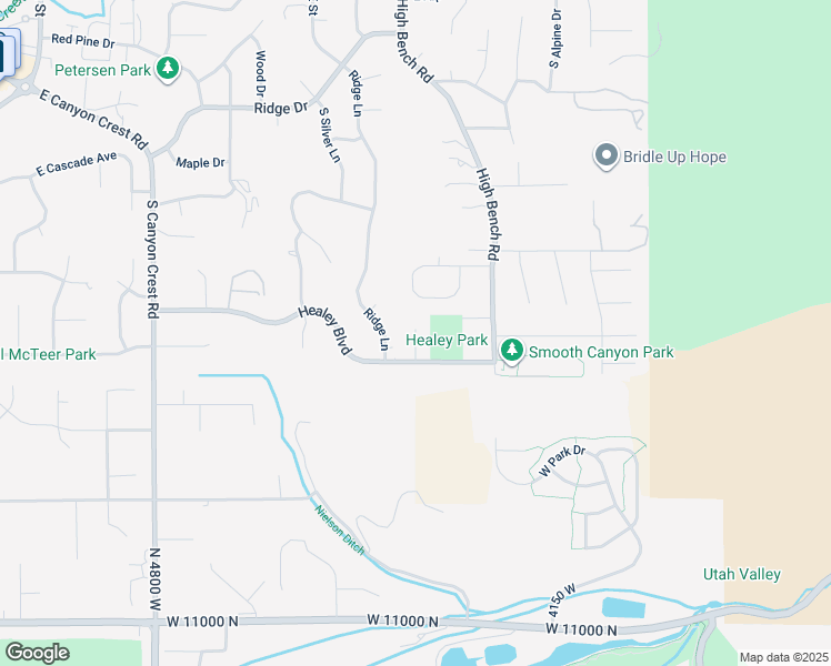 map of restaurants, bars, coffee shops, grocery stores, and more near 931 Healey Homestead Circle in Alpine