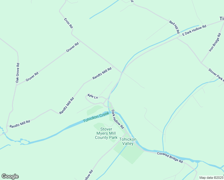 map of restaurants, bars, coffee shops, grocery stores, and more near 563 East Dark Hollow Road in Bucks County