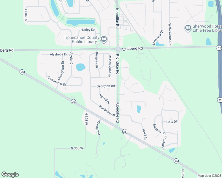 map of restaurants, bars, coffee shops, grocery stores, and more near 3009 Georgton Rd in West Lafayette