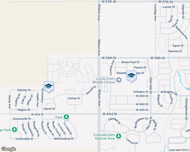 map of restaurants, bars, coffee shops, grocery stores, and more near 4762 Degas Drive in Loveland