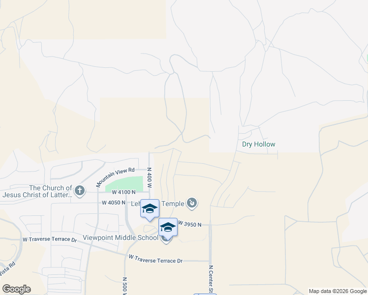 map of restaurants, bars, coffee shops, grocery stores, and more near 192 Glenbrittle Drive in Lehi